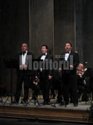 Un concert „de colecție”, cu trei mari tenori ai țării, la Suceava