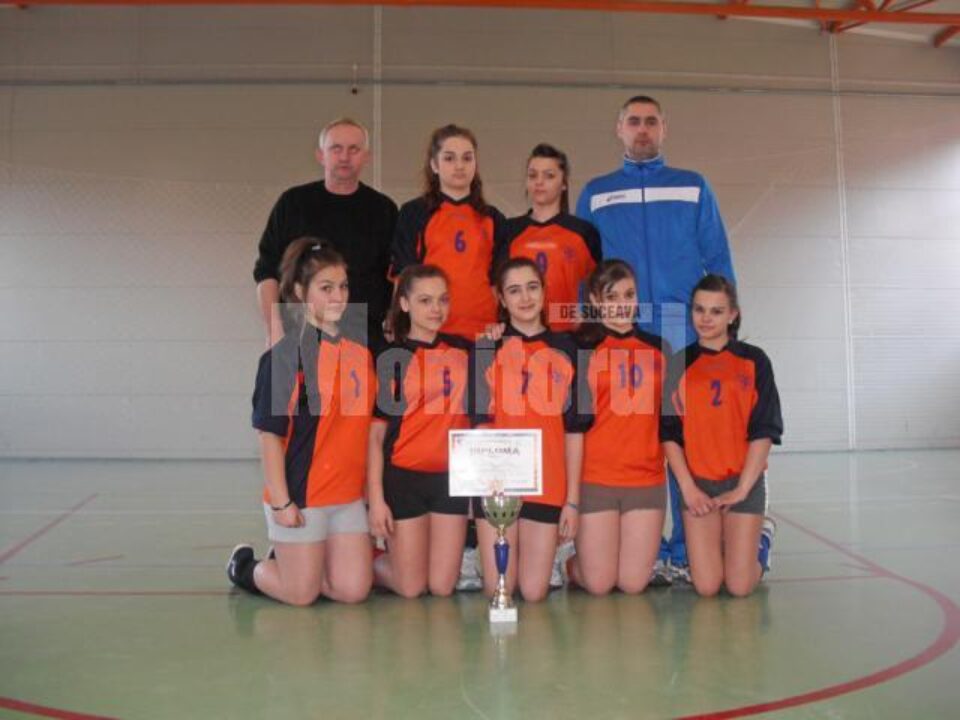 Fetele de la Școala Miron Costin s-au calificat în ultimul act al Olimpiadei Naționale a Sportului Școlar