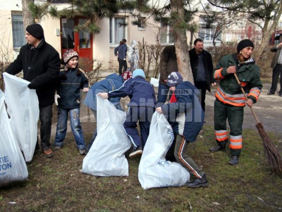 Campania de curățenie de primăvară se va desfășura până pe 15 aprilie
