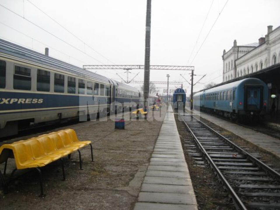 Pe durata grevei, în gara Ițcani au staționat trei trenuri