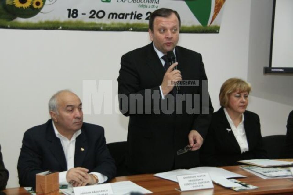 Gheorghe Flutur, la Târgul „Agro Expo Bucovina”