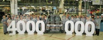 Dacia a fabricat modelul cu numărul 4.000.000