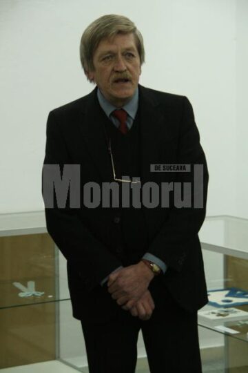 Muzeograful Dan Petrovici, șeful Secției de istorie a muzeului sucevean
