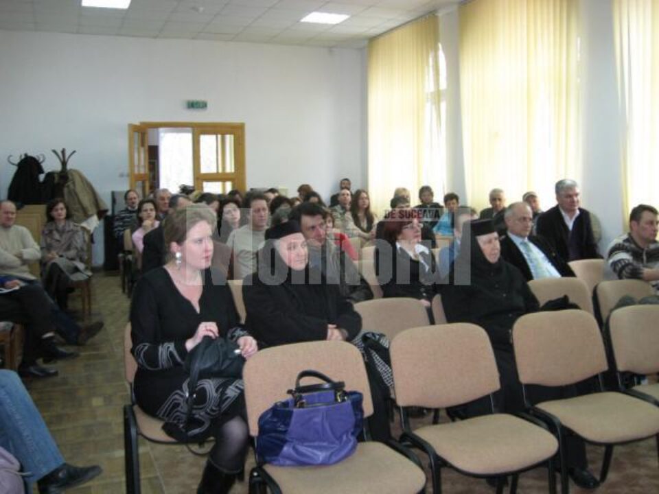 Participanți la conferință - în prim plan prințesa Eleonore a Danemarcei