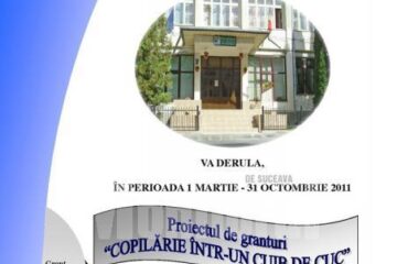 Proiectul „Copilărie într-un cuib de cuc”, în derulare la Școala Nr.10 Suceava