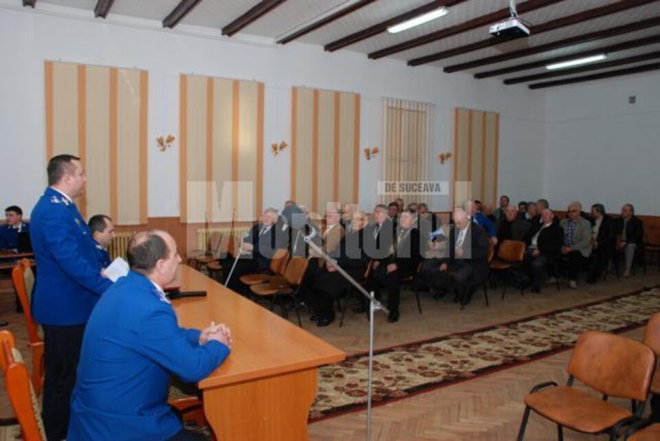 Gheorghe Andrușcă, socrul lui Traian Băsescu, unul dintre cei mai bătrâni jandarmi ai Sucevei