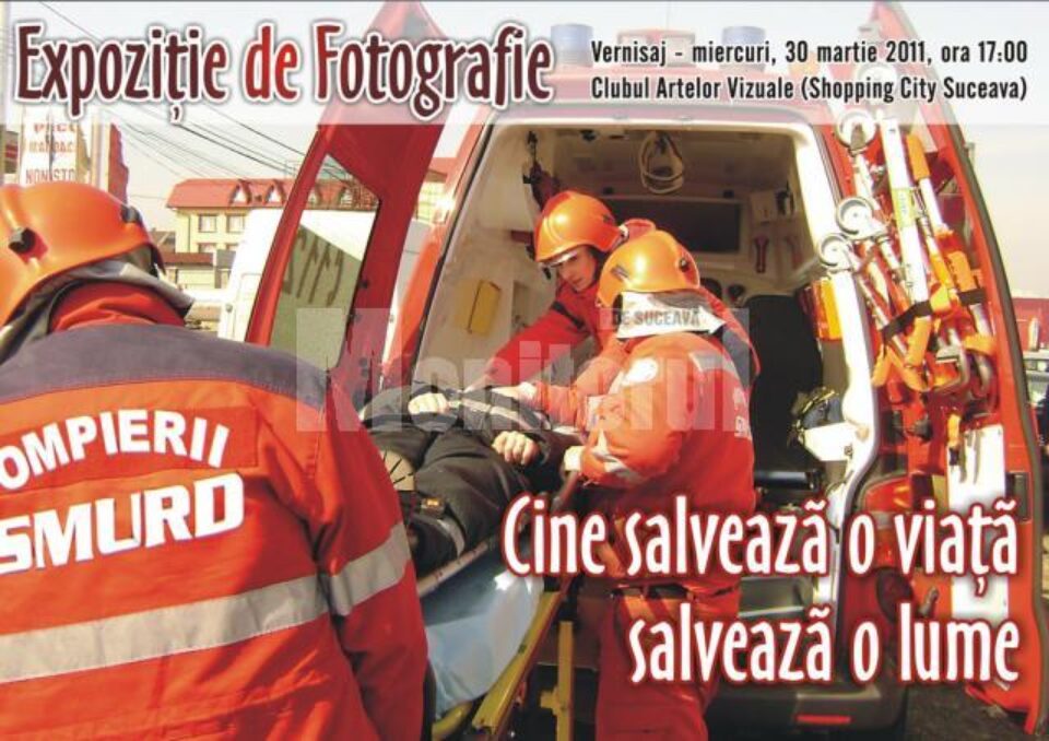 Expoziție cu fotografii de la intervențiile echipajelor SMURD
