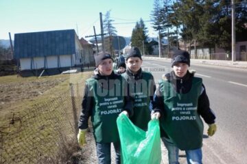 În comuna Pojorâta a demarat acțiunea „Curățenia de primăvară”