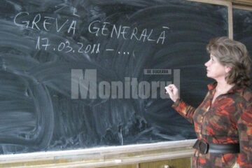 Gica Peiu: „Când ne vedem banii în cont, reîncepem școala. Mâine (astăzi - n.r.) suntem în grevă”