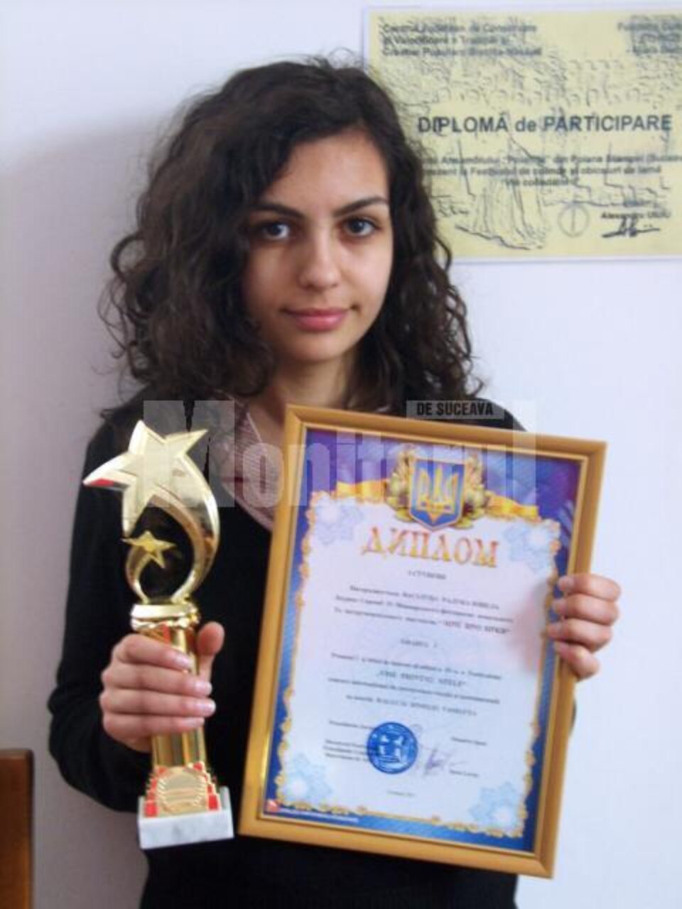 Raluca Vasiluț - locul I și titlul de Laureat la secțiunea soliști instrumentiști