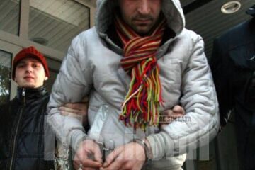 „Vlad Purice in februarie 2010 cand a fost arestat preventiv pentru mai multe furturi”