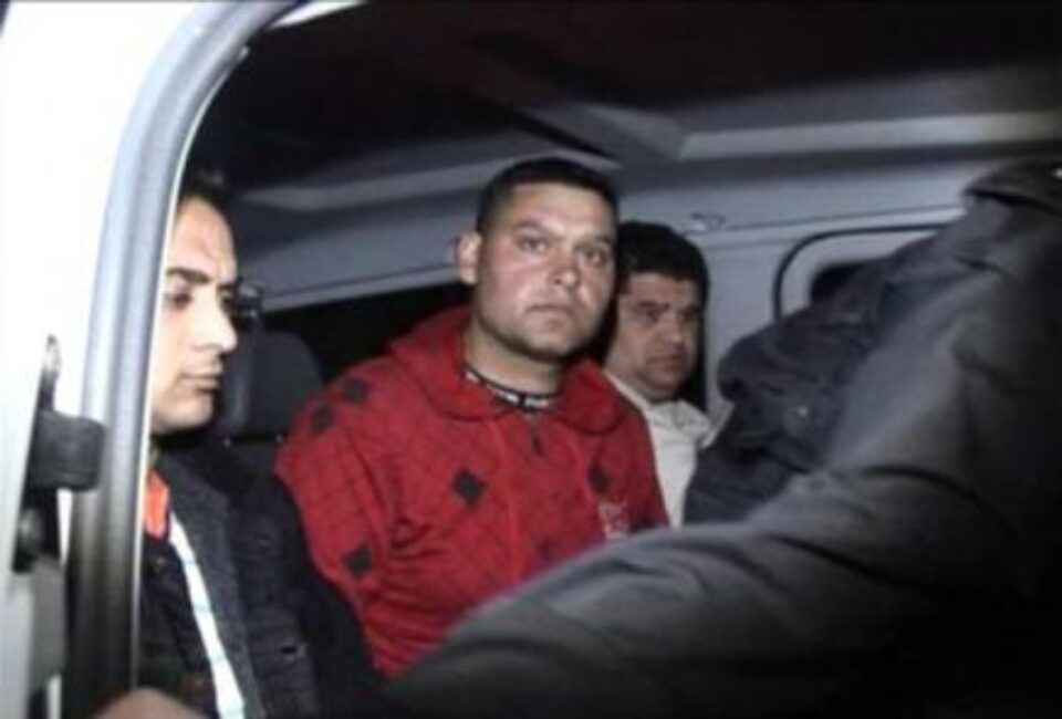 Trei dintre răpitori, imobilizați de polițiștii băcăuani Foto: Ziarul de Bacău