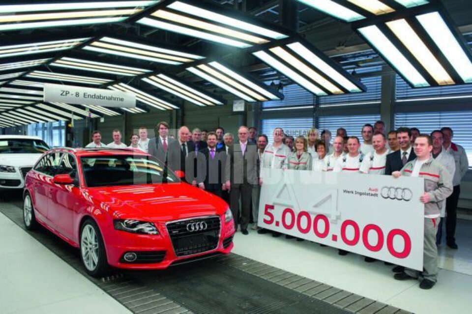 Audi A4 atinge cota 5 milioane