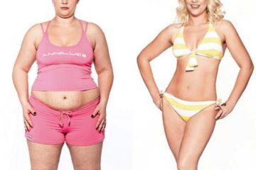 Claire Richards, pe vremea când cântărea 95 de kilograme și acum, când are cu 32 de kg mai puțin