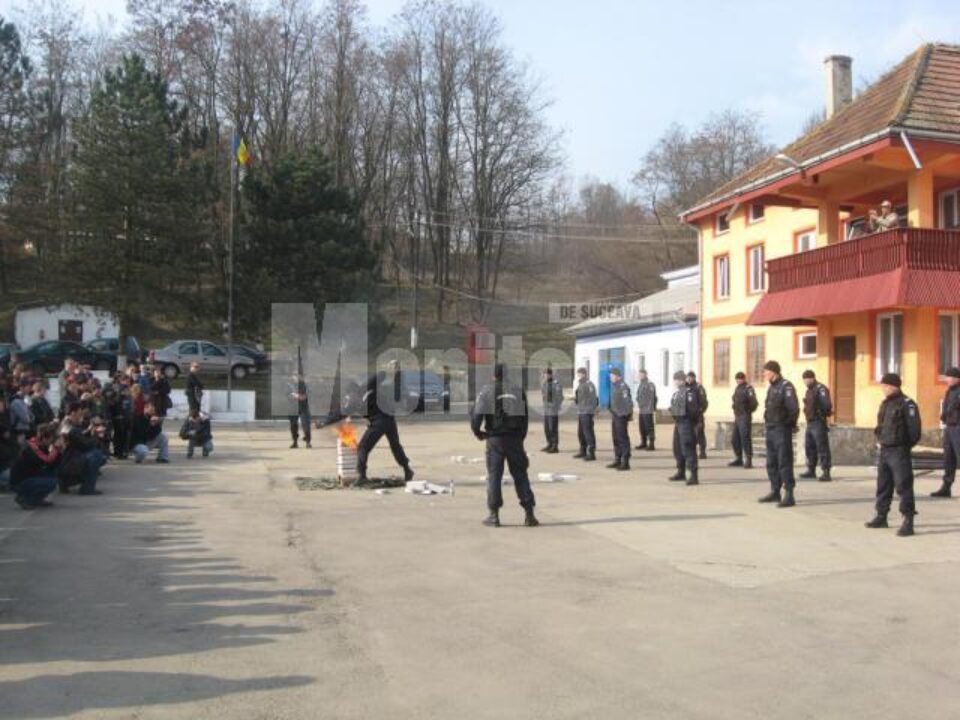 Demonstrațiile jandarmilor