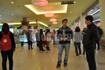 Vizitatorii mall-ului au fost impresionați de acțiune