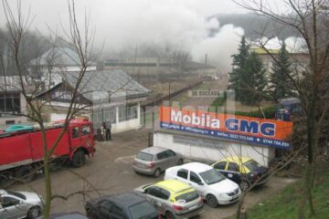 Incendiul a fost anunțat la dispeceratul ISU la ora 8 și 24 de minute
