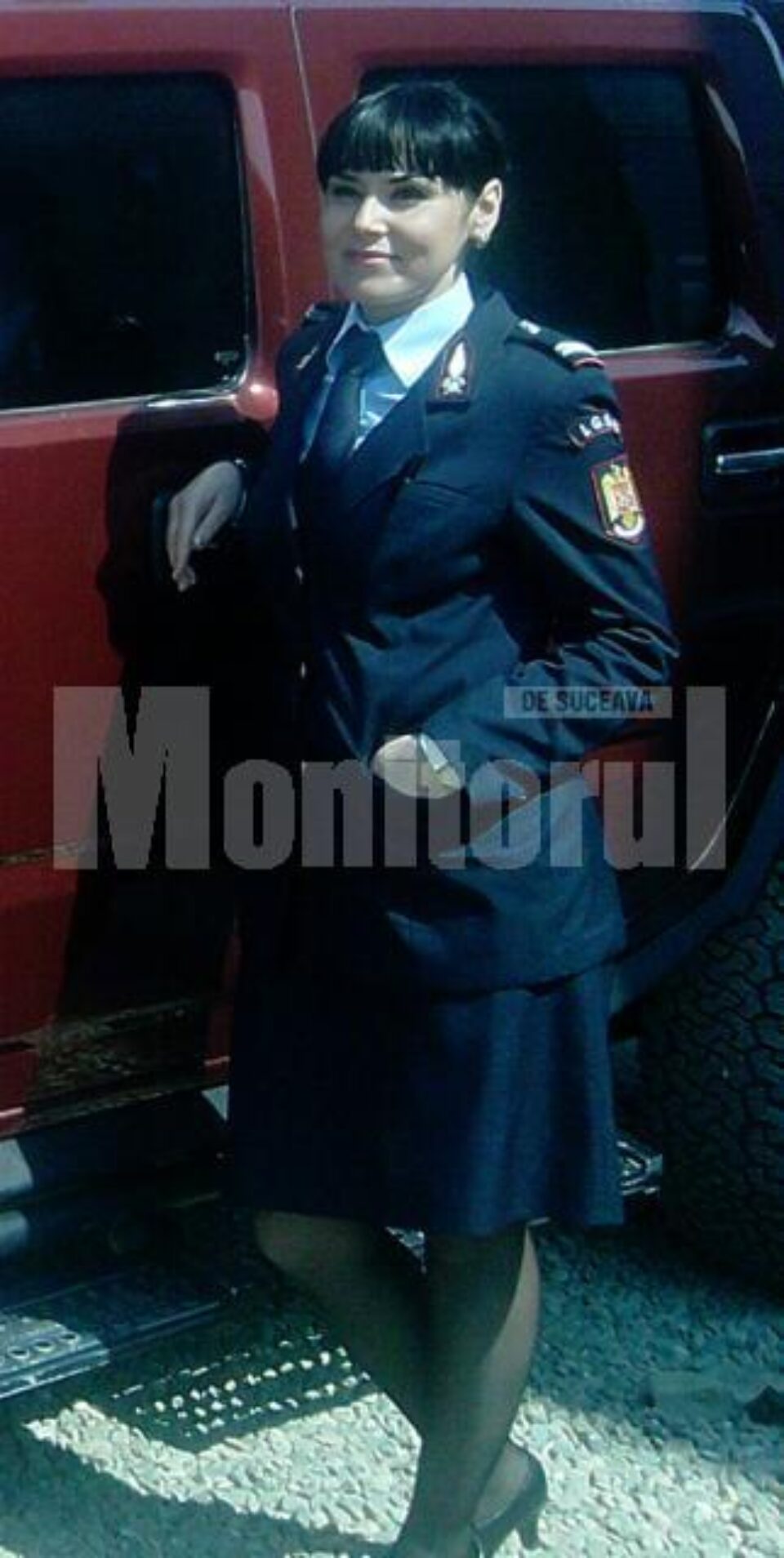 Locotenentul Anamaria Lomicovschi era până acum câteva luni singura femeie ofițer din echipele de intervenție la incendii ale Inspectoratului General pentru Situații de Urgență