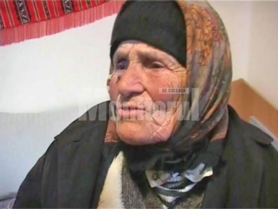 Eudochia Moțco își așteaptă fiul acasă, la Izvoarele Sucevei