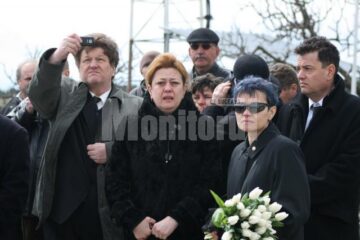 Membrii familiei au însotit trupul neînsufletit al lui Filaret Moțco Ceremonialul militar