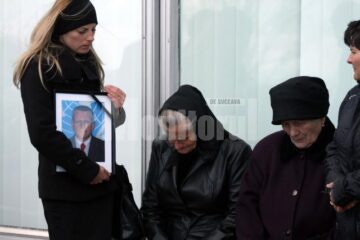 Membrii familiei au însotit trupul neînsufletit al lui Filaret Moțco Ceremonialul militar