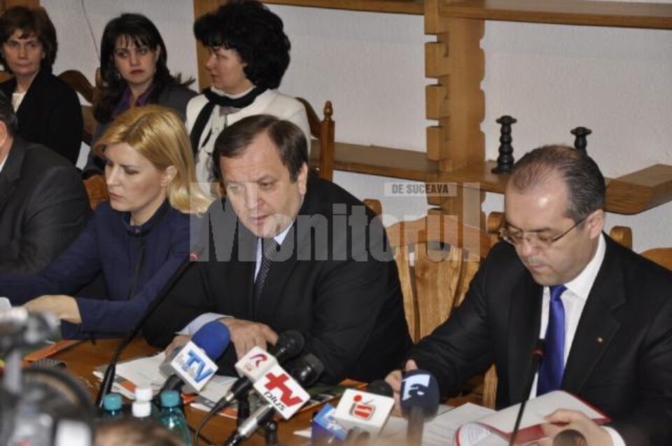 Elena Udrea, Gheorghe Flutur și Emil Boc
