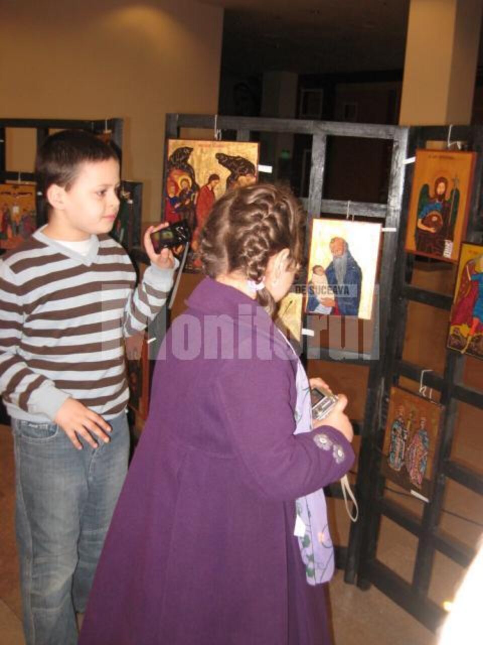 Vernisajul expoziției „Fereastră spre cer”