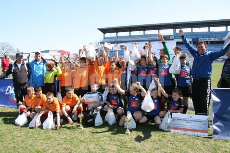Cupa Hagi Danone de anul trecut a reprezentat o bună propagandă pentru sportul rege
