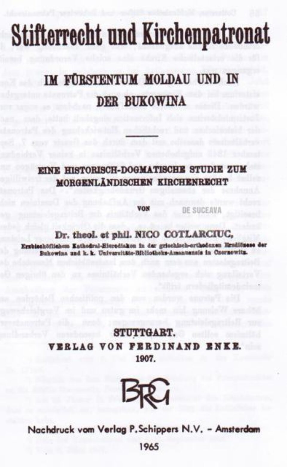 Drepturile donatorilor si patronajul bisericii