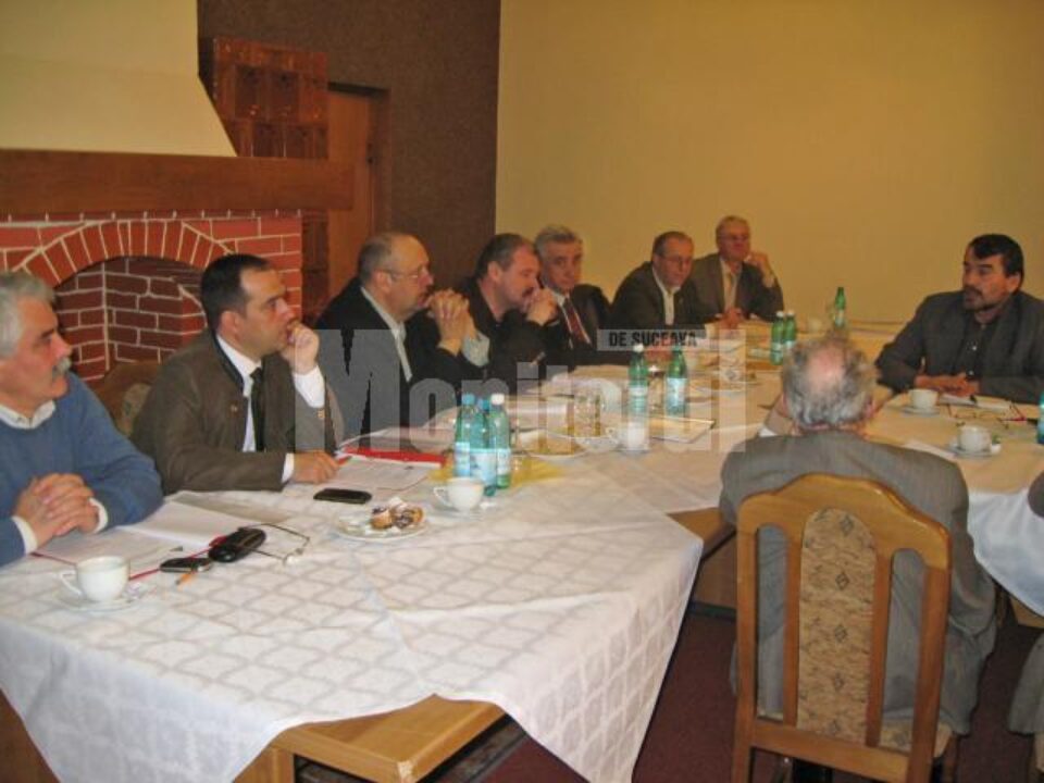 Conducerea Asociației Forestierilor, împreună cu conducerea Romsilva și cea a Direcției Silvice Suceava
