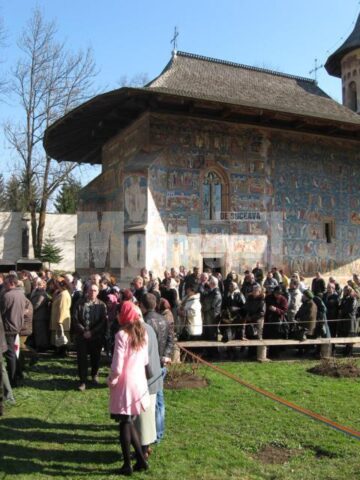 Mănăstirea Voroneț, la ceas de sărbătoare