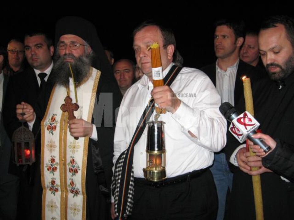 Gheorghe Flutur cu Lumina Sfântă