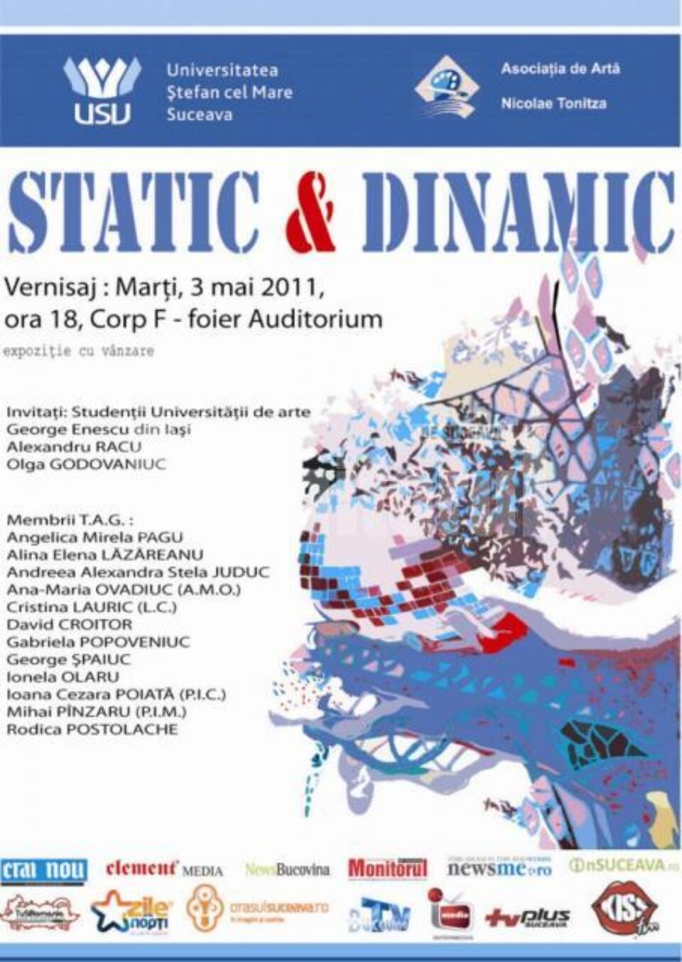 Expoziția de artă plastică „Static & Dinamic”