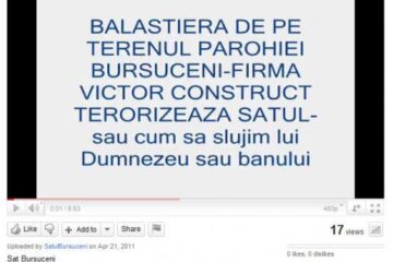 Sătenii din Bursuceni, revoltă pe YouTube împotriva preotului și a balastierei de pe pământul bisericii