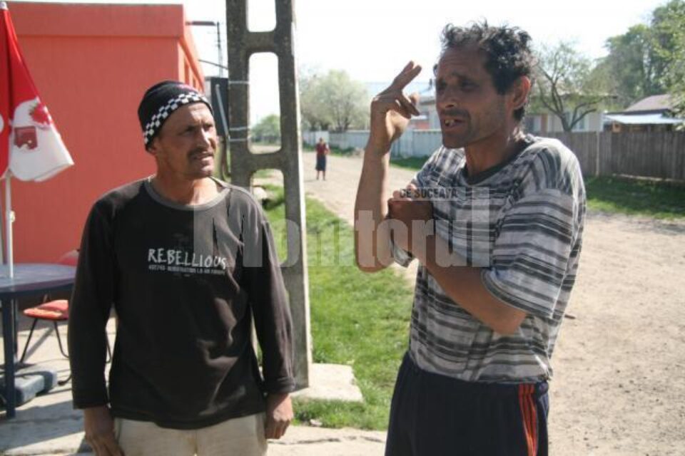 Mirel Fasolă împreună cu fratele său Ilie Fasolă