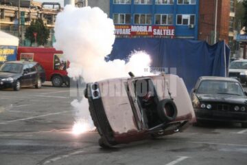Extrem Cascaders Team va mai susține două spectacole, astăzi și mâine, de la ora 15.00