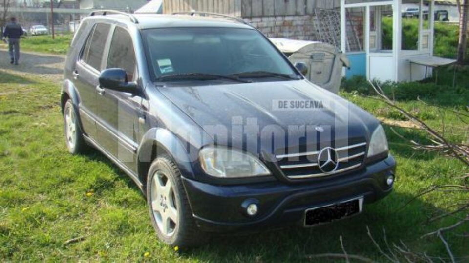 Mercedes furat din Spania, depistat în Vama Siret