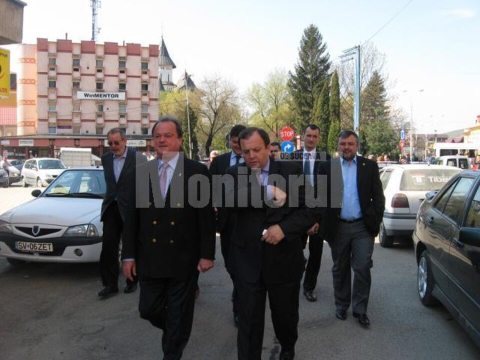 Vasile Blaga și-a prezentat moțiunea în fata membrilor Organizației Județene Suceava a PD-L