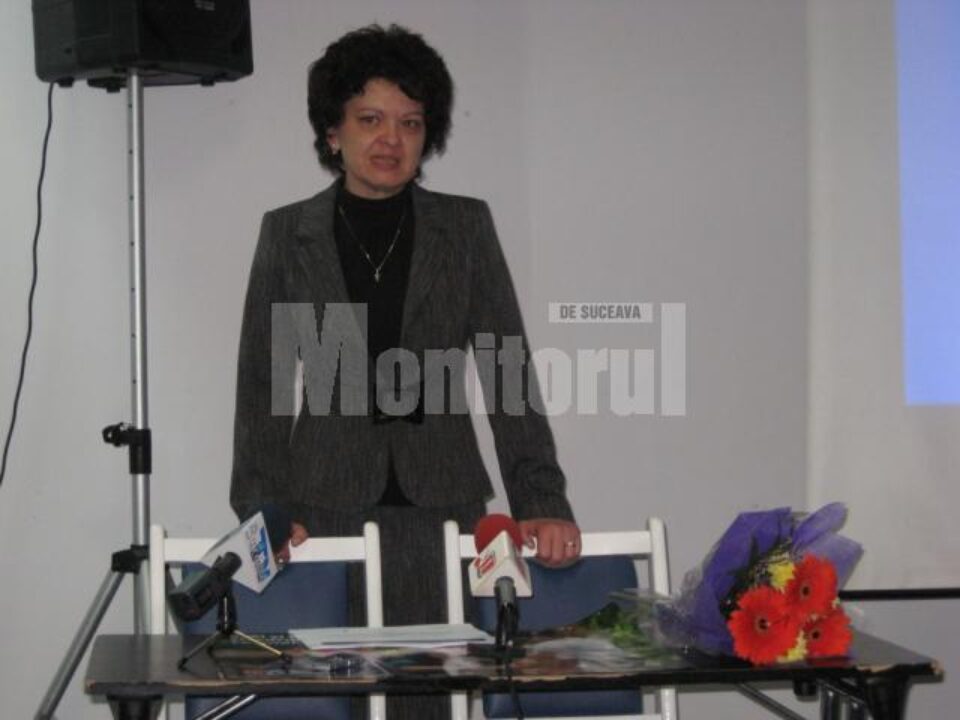 Camelia Iordache, președinta Organizației „Salvați Copiii” - Filiala Suceava