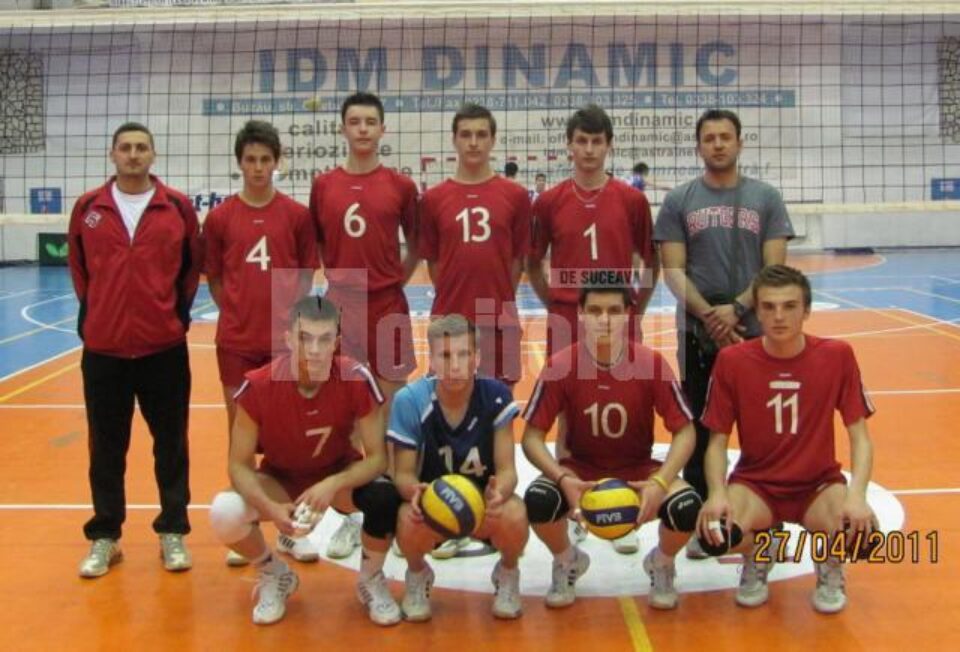 Echipa de volei cadeți a CSȘ Nicu Gane Fălticeni, la un pas de o performanță notabilă