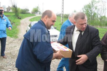 Dumitru Morhan a ajuta familia Beleca, greu încercată în toamna anului trecut