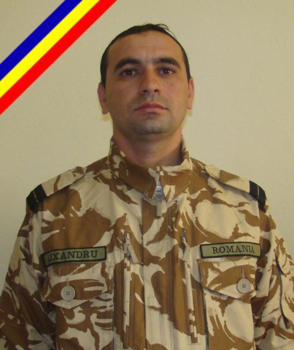 Caporalul Constantin-Laurențiu Lixandru, în vârstă de 30 ani, era căsătorit și nu avea copii Foto: MApN