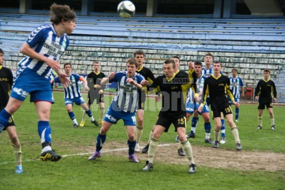 Juniorii B de la Sporting Suceava nu au rival în seria lor