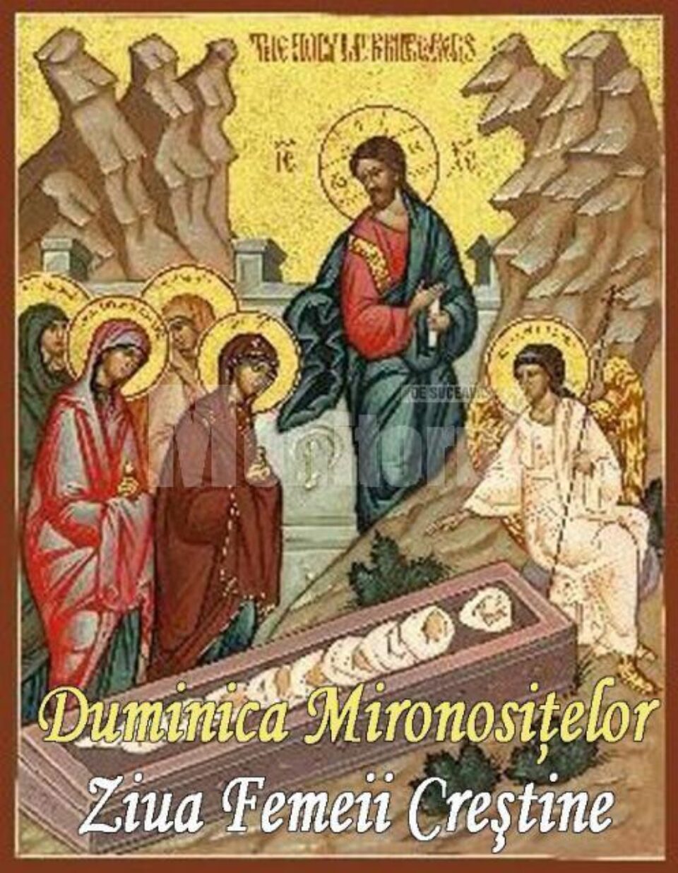 Duminica Mironosițelor, ziua femeilor creștine