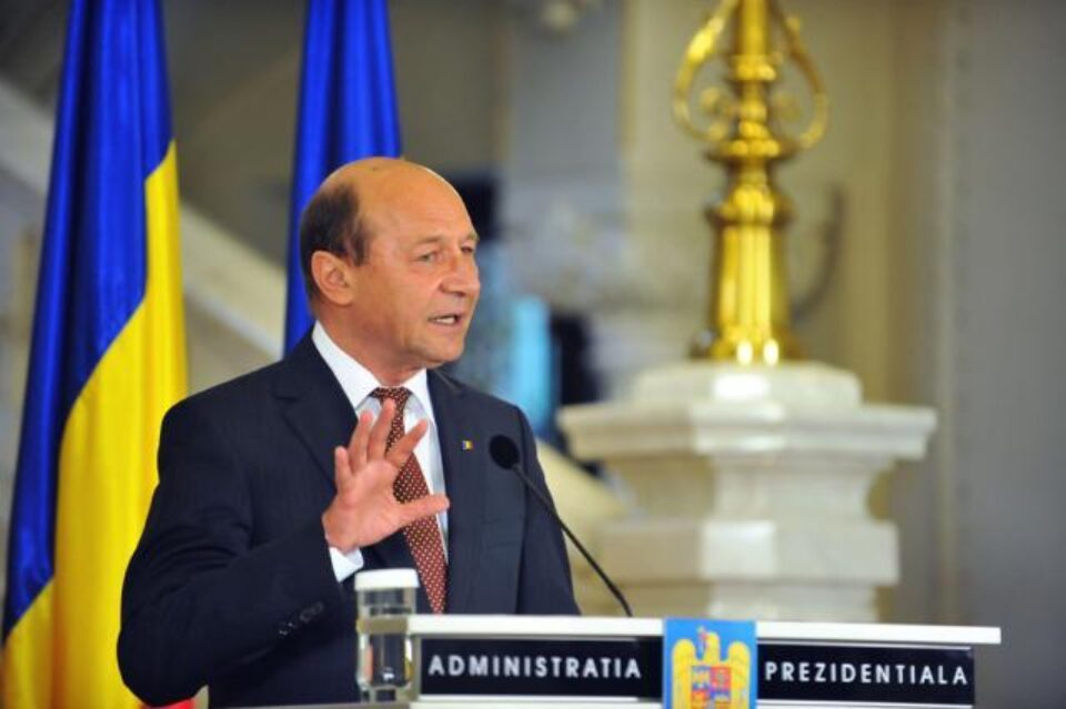 Traian Băsescu Foto: Sorin LUPȘA