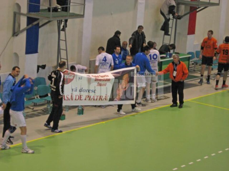 Sucevenii au zburdat pe teren în meciul cu Minaur și i-au dedicat victoria portarului Iulian Andrei