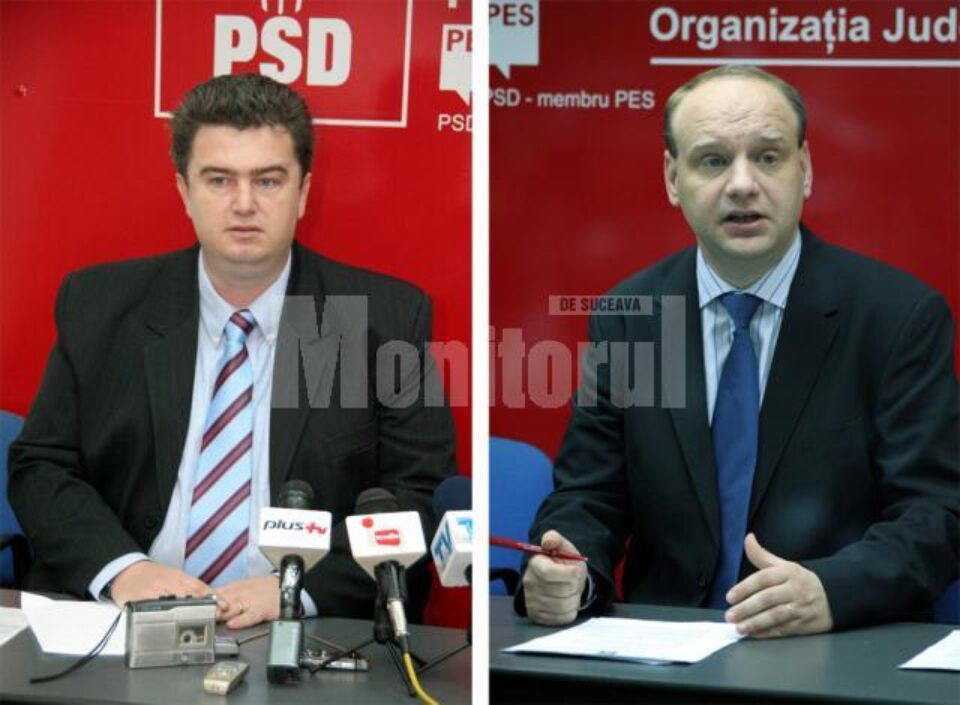 Social democrații Cătălin Nechifor și Ovidiu Donțu