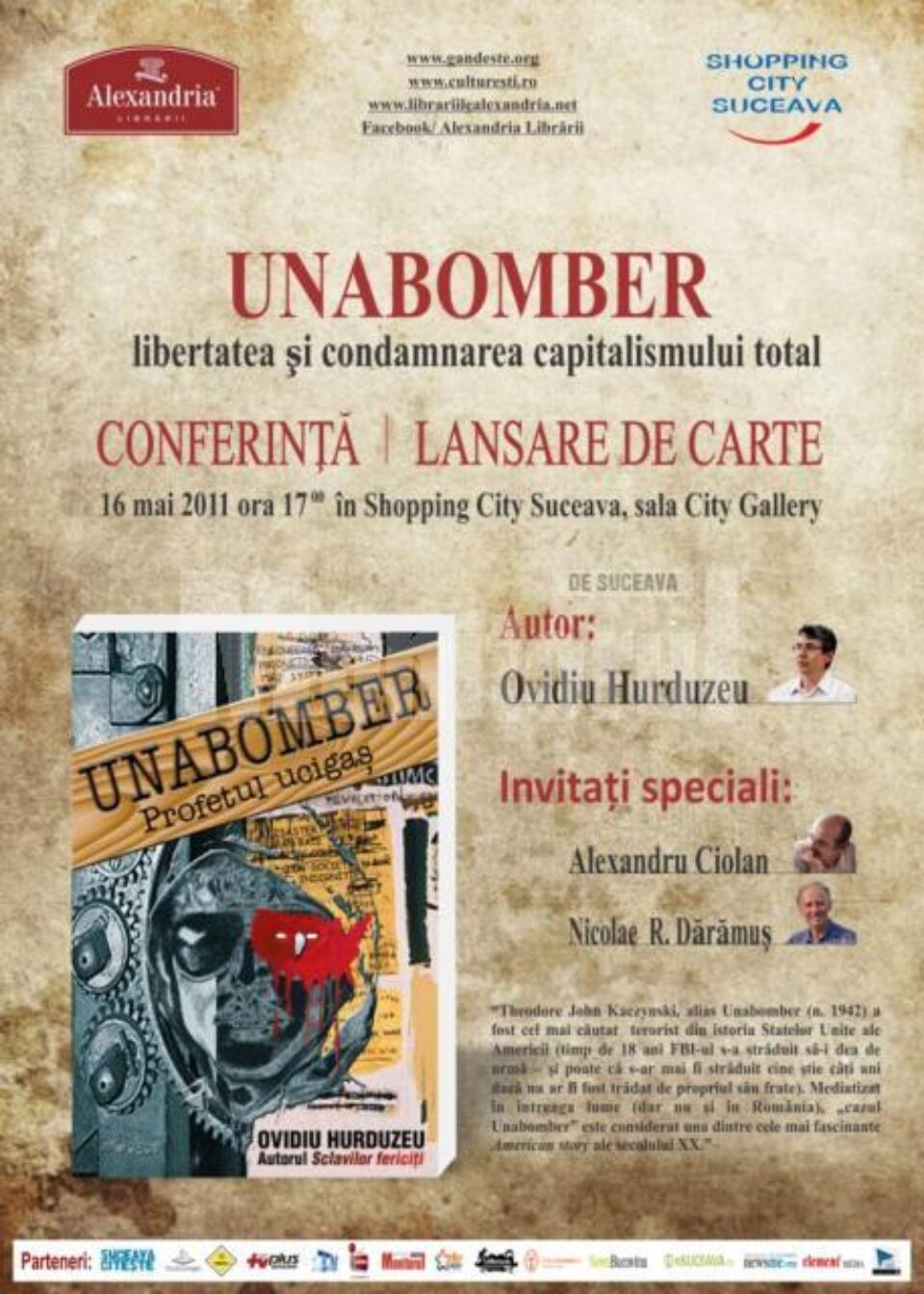 Conferință și lansare de carte