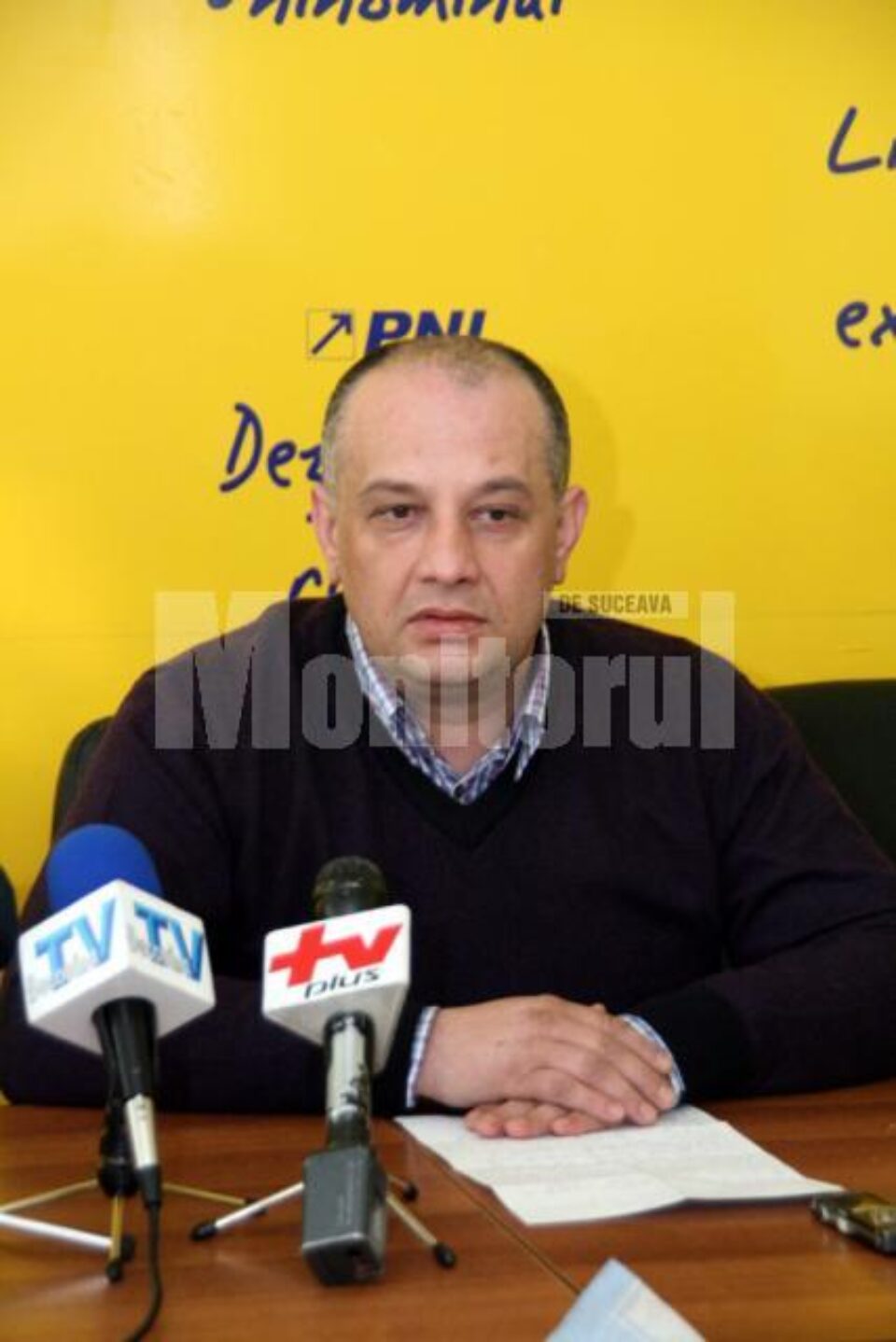 Președintele Organizației Județene Suceava a PNL, Alexandru Băișanu