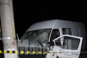 Microbuzul implicat în accidentul de la Vadu Moldovei
